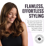 er1000 Ionic Polishing Paddle Hair Brush