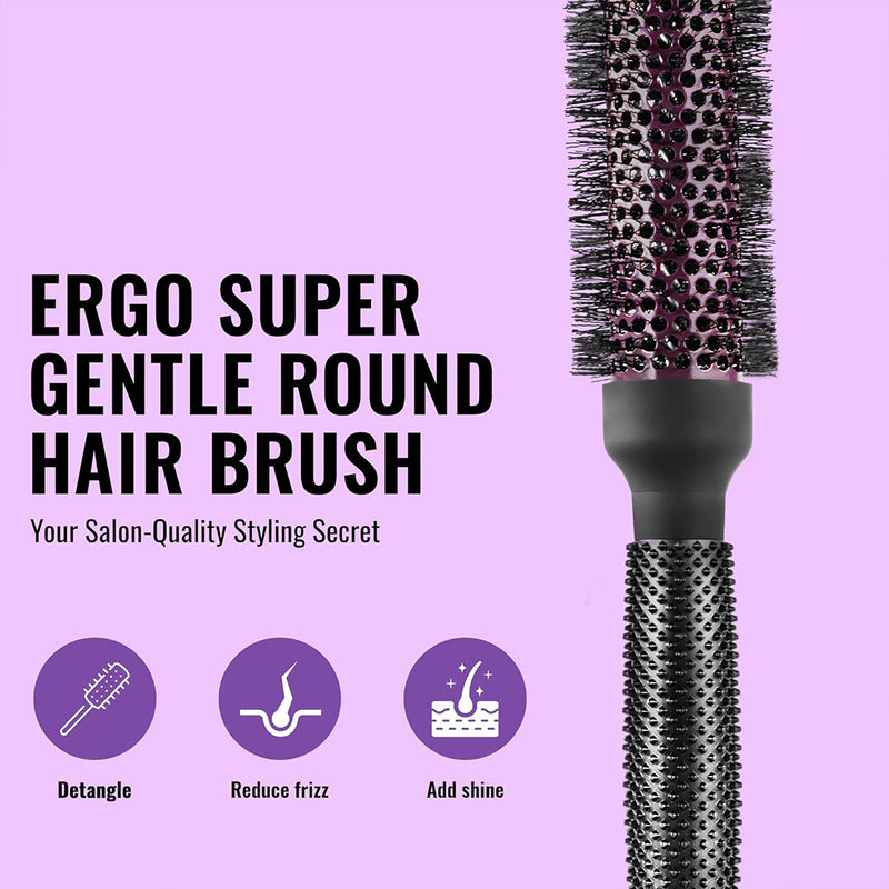 erg33 Super Gentle Round Hair Brush