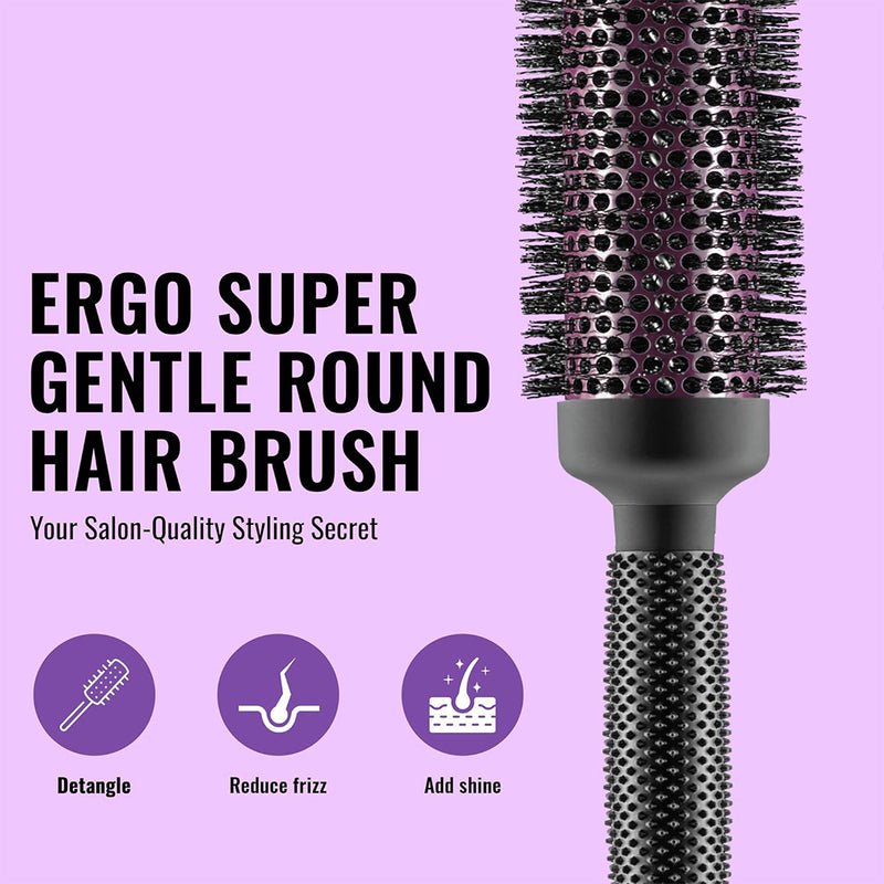 erg43 Super Gentle Round Hair Brush