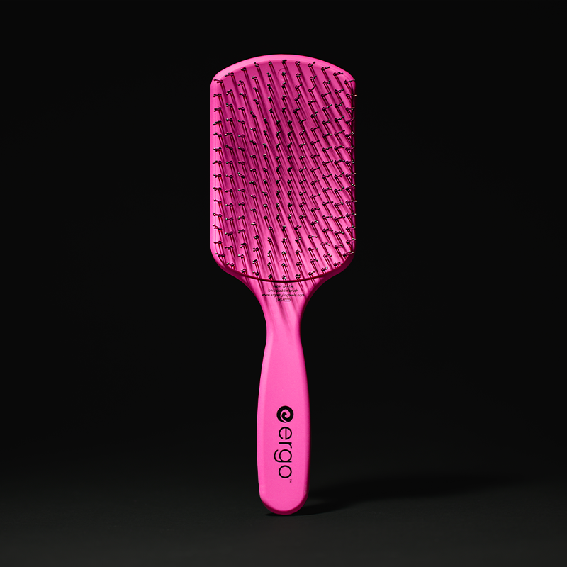 Limited Edition erg1000 "ALL PINK" Super Gentle Paddle Brush
